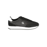 Calvin Klein Black Leather Men Sneaker
